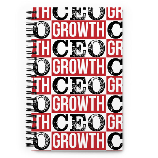 Growth CEO - Spiral Notebook